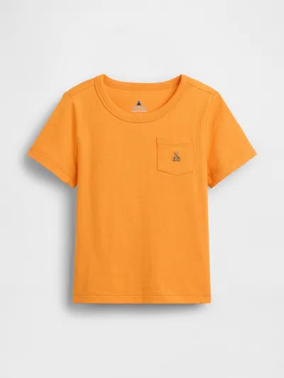 Gap Baby & Toddler Mix & Match Pocket T-shirt In Orange