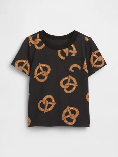 Gap Baby & Toddler Mix & Match Pocket T-shirt In Pretzel