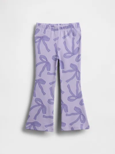 Gap Baby & Toddler Mix & Match Print Flare Leggings In Purple