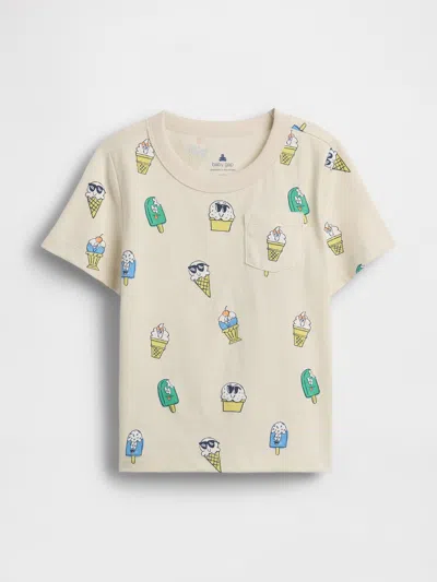 Gap Baby & Toddler Mix & Match Print Pocket T-shirt In Multi