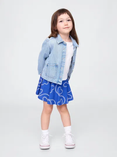 Gap Baby & Toddler Mix & Match Pull-on Skort In Blue