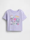 Gap Baby & Toddler Mix & Match Relaxed Graphic T-shirt In Purple