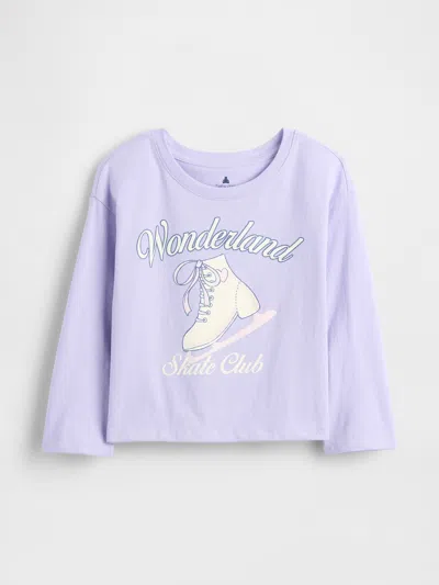 Gap Baby & Toddler Mix & Match Relaxed Graphic T-shirt In Purple