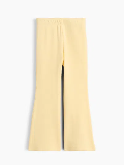 Gap Baby & Toddler Mix & Match Rib Flare Leggings In Maize