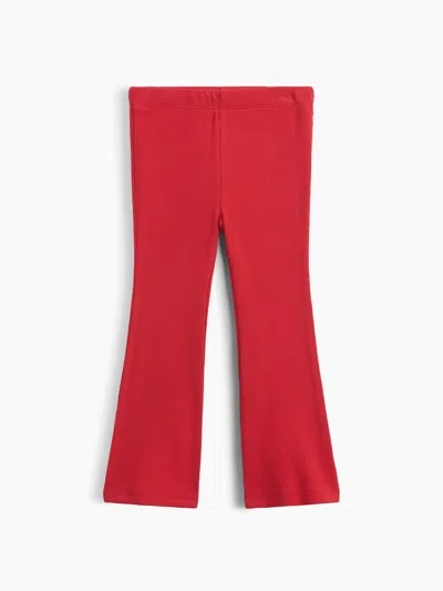 Gap Baby & Toddler Mix & Match Rib Flare Leggings In Modern Red