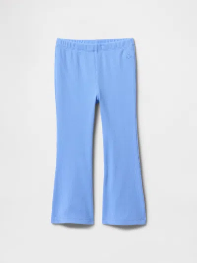 Gap Baby & Toddler Mix & Match Rib Flare Leggings In Shirting Blue