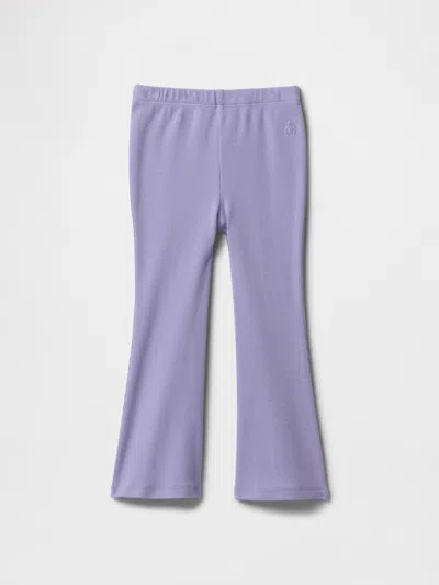 Gap Baby & Toddler Mix & Match Rib Flare Leggings In Warm Violet