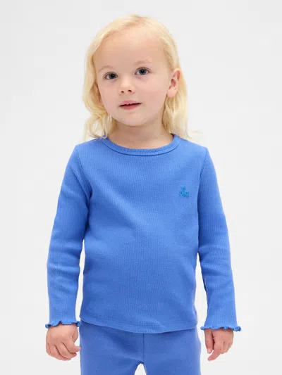 Gap Baby & Toddler Mix & Match Rib T-shirt In Blue