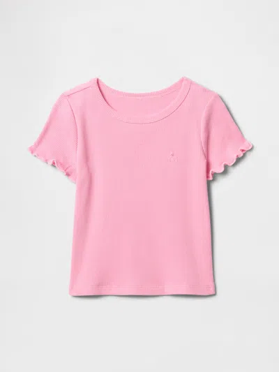 Gap Baby & Toddler Mix & Match Rib T-shirt In May Pink