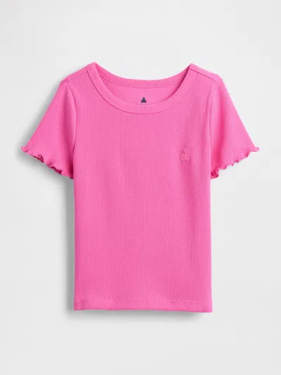 Gap Baby & Toddler Mix & Match Rib T-shirt In Pink