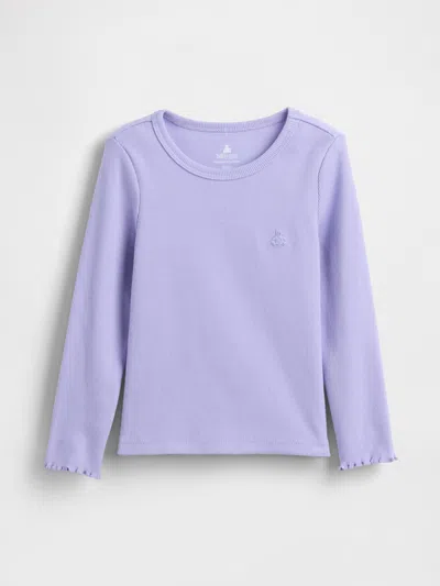Gap Baby & Toddler Mix & Match Rib T-shirt In Purple