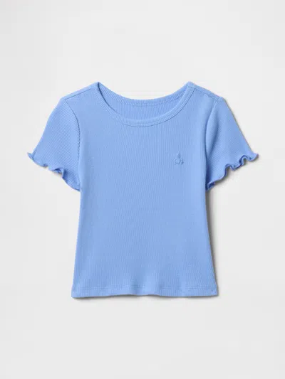 Gap Baby & Toddler Mix & Match Rib T-shirt In Shirting Blue