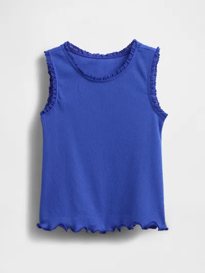 Gap Baby & Toddler Mix & Match Rib Tank Top In Blue