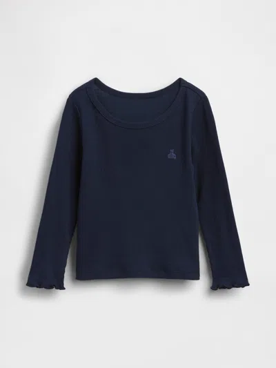 Gap Baby & Toddler Mix & Match Rib T-shirt In Blue