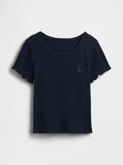 Gap Baby & Toddler Mix & Match Rib T-shirt In Blue