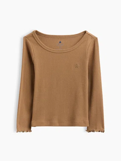 Gap Baby & Toddler Mix & Match Rib T-shirt In Brown