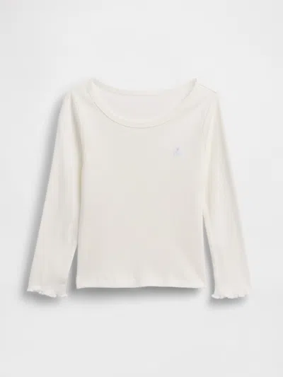 Gap Baby & Toddler Mix & Match Rib T-shirt In White