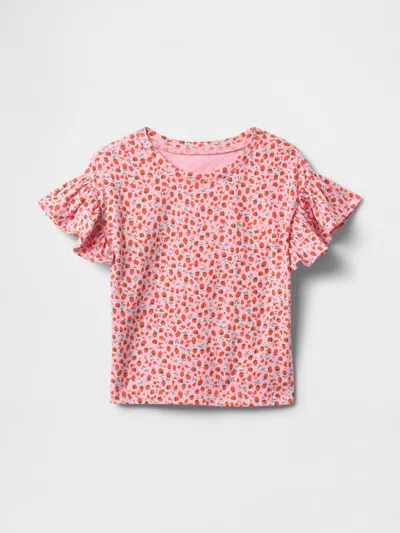 Gap Baby & Toddler Mix & Match T-shirt In Coral Frost
