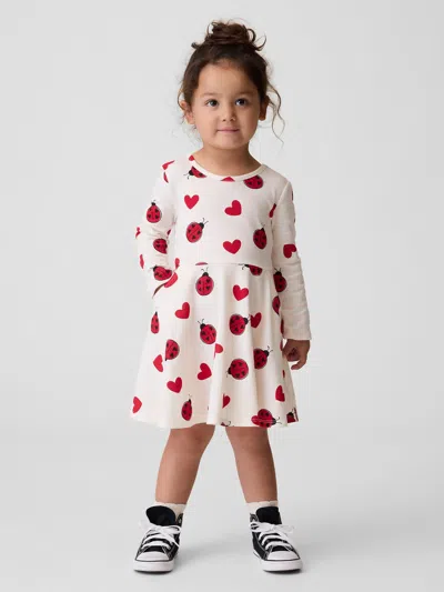 Gap Baby & Toddler Mix & Match Twirl Dress In Ivory Frost