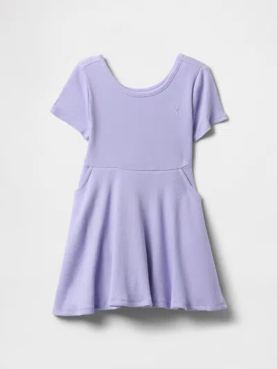 Gap Baby & Toddler Mix & Match Twirl Dress In Warm Violet