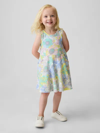 Gap Baby & Toddler Mix & Match Twirl Tank Dress In Multi