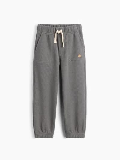 Gap Baby & Toddler Mix & Match Waffle Pull-on Pants In Shark Fin Grey