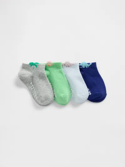 Gap Baby & Toddler No Show Socks (4-pack) In Multi
