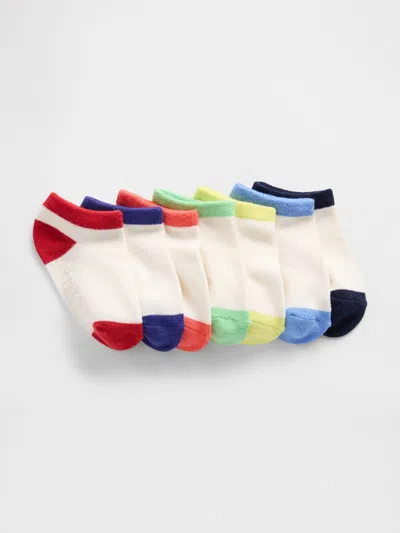 Gap Baby & Toddler No Show Socks (7-pack) In Multi