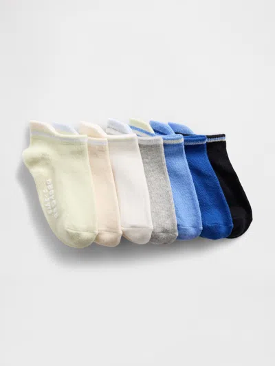 Gap Baby & Toddler No Show Socks (7-pack) In Multi