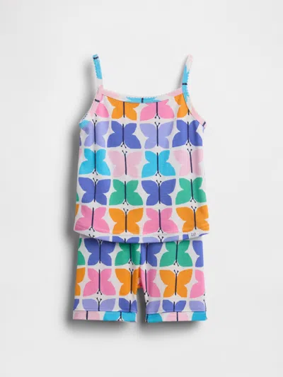 Gap Baby & Toddler Organic Brushed Cotton Butterfly Cami Short Set