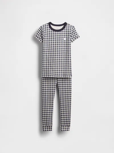 Gap Baby & Toddler Organic Brushed Cotton Gingham Pj Set