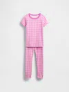 Gap Baby & Toddler Organic Brushed Cotton Gingham Pj Set