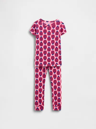 Gap Baby & Toddler Organic Brushed Cotton Ladybug Pj Set In Multi