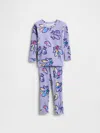 Gap Baby & Toddler Organic Brushed Cotton Pj Set In Blue