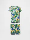Gap Baby & Toddler Organic Brushed Cotton Pj Set In Dino