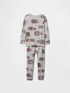 Gap Baby & Toddler Organic Brushed Cotton Pj Set In Firetruck Print