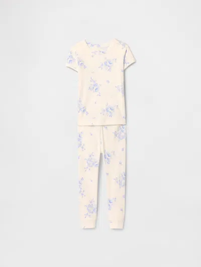 Gap Kids' Baby & Toddler Organic Brushed Cotton Pj Set In Floral