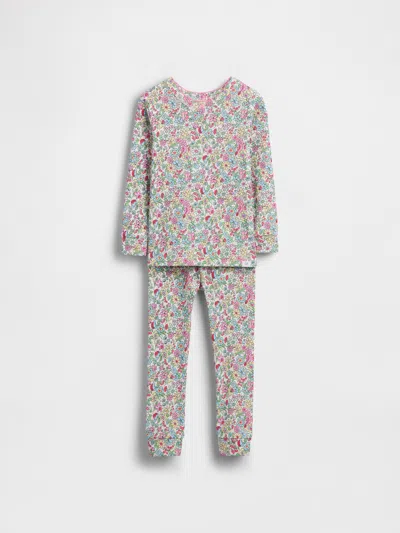 Gap Kids' Baby & Toddler Organic Brushed Cotton Pj Set In Gold
