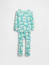 Gap Baby & Toddler Organic Brushed Cotton Pj Set In Green