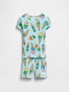 Gap Baby & Toddler Organic Brushed Cotton Pj Set In Ice Cream