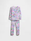 Gap Baby & Toddler Organic Brushed Cotton Pj Set In Multi