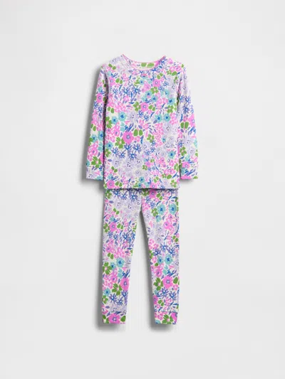 Gap Baby & Toddler Organic Brushed Cotton Pj Set In Multi