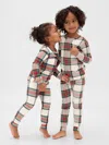 Gap Baby & Toddler Organic Brushed Cotton Pj Set In Multi