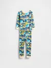 Gap Baby & Toddler Organic Brushed Cotton Pj Set In Multi