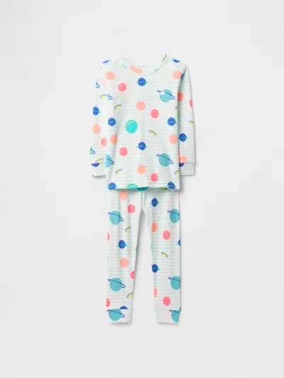 Gap Kids' Baby & Toddler Organic Brushed Cotton Pj Set In Outer Space