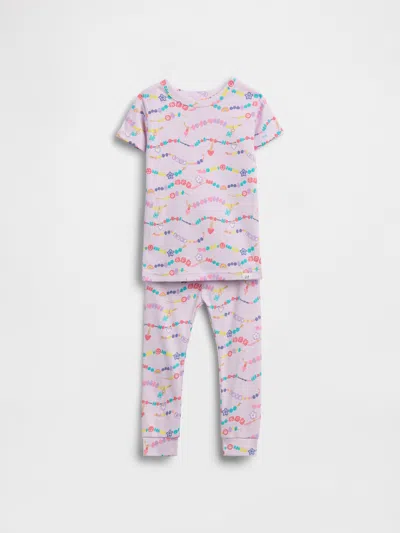 Gap Baby & Toddler Organic Brushed Cotton Pj Set In Pink