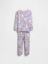 Gap Baby & Toddler Organic Brushed Cotton Pj Set In Purple