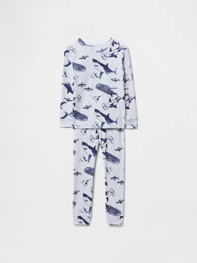 Gap Kids' Baby & Toddler Organic Brushed Cotton Pj Set In Sea Animals
