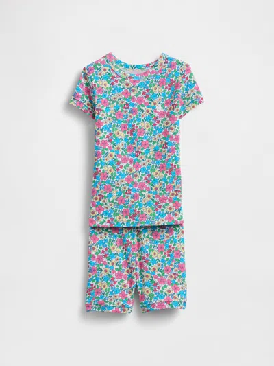 Gap Baby & Toddler Organic Brushed Cotton Pj Set In Blue