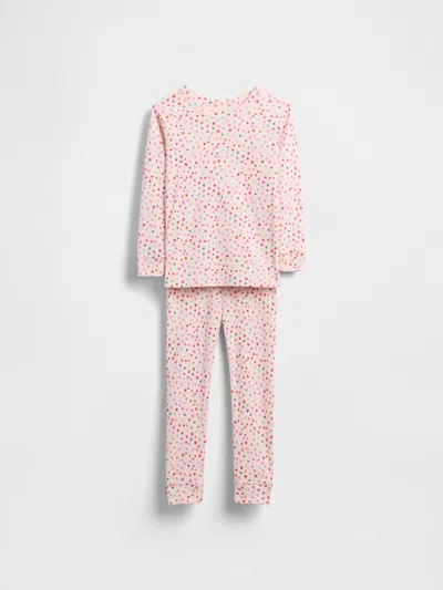 Gap Baby & Toddler Organic Brushed Cotton Pj Set In White